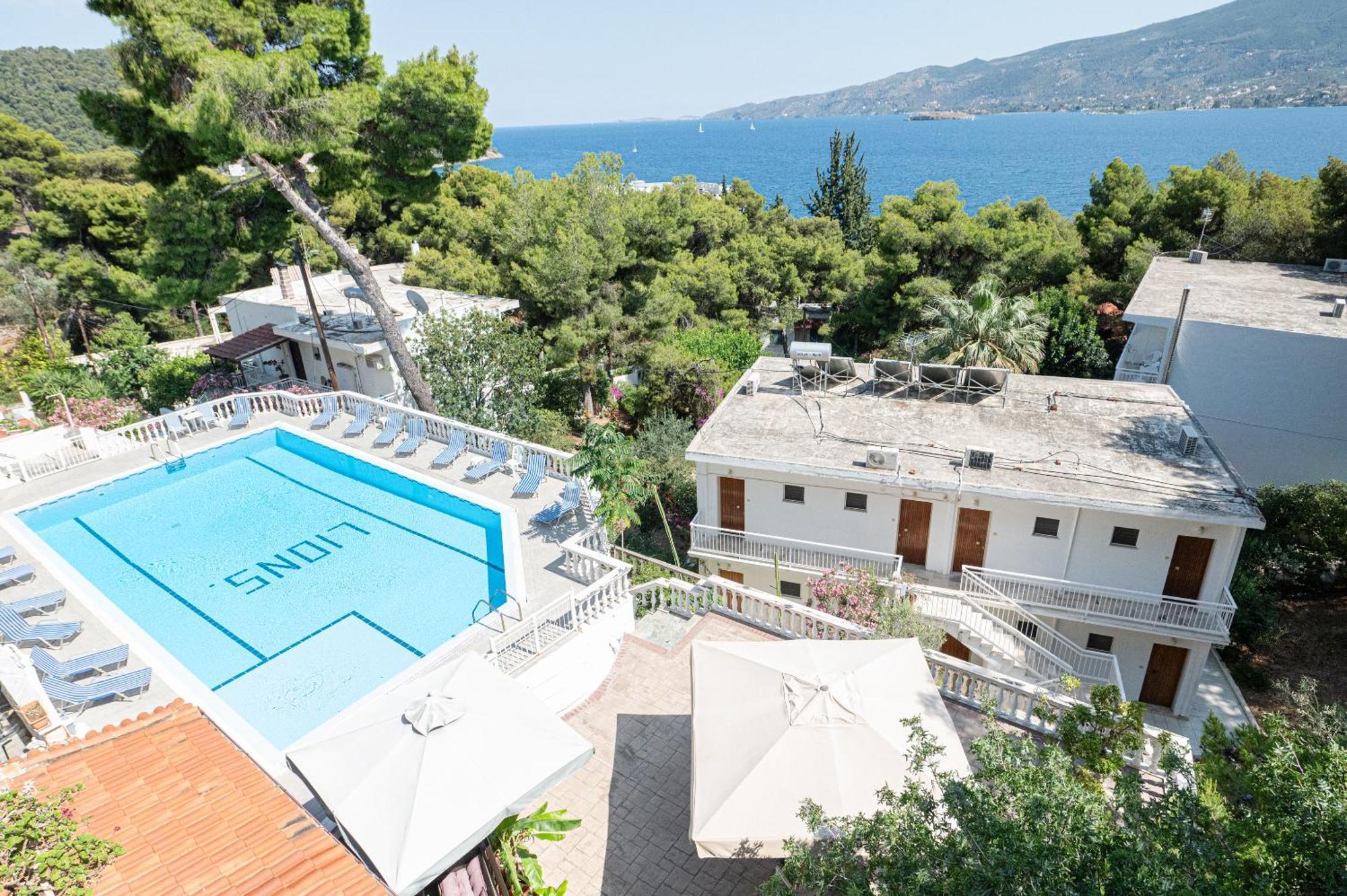Lions 2 Studios & Apartments, Poros Island. Poros Town Ngoại thất bức ảnh